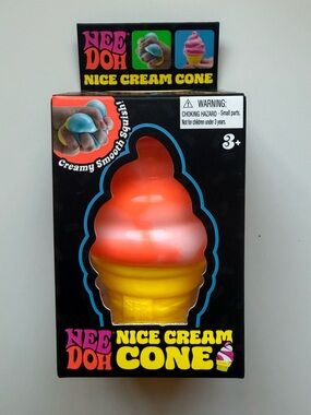 NeeDoh Nice Cream Cone Orange